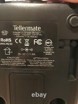 Tellermate T-iX 4500 Currency Money Counter FREE SHIPPING