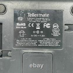 Tellermate T-ix 3500 Black Currency Money Counter Counting With Printer