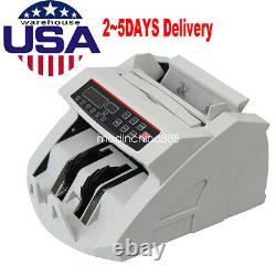 UPS Money Bill Cash Counter Currency Counting Machine MG Counterfeit Detector