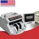 Us Money Bill Currency Counter Counting Machine Counterfeit Detector Uv Mg Cash