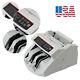 Usa Money Bill Currency Counter Counting Machine Counterfeit Detector Uv Mg Cash