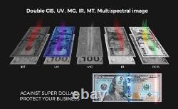 VC-7 Money Counter Machine Mixed Denomination Bill Value Counting 20 Currency