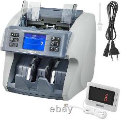 VEVOR Bill Counter Cash Currency Counting with UV MG & IR Counterfeit Detector