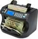 Zzap Nc40 Bill Counter & Counterfeit Detector Money Cash Currency Machine