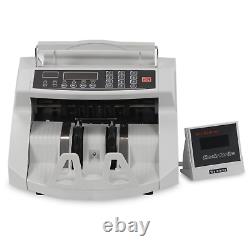Zeny Money Bill Counter Detector Display Currency Cash Counter Bank Machine, Ban